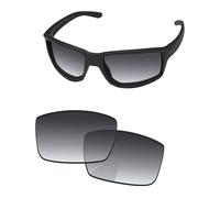 PapaViva Lentes de repuesto compatibles con gafas de sol Oakley Gibston OO9449, Gradiente gris, Gibston
