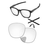 PapaViva Lentes de repuesto compatibles con gafas de sol Oakley Shackle OO9507D de 52 mm, Transparente HD, Shackle OO9507D 52mm