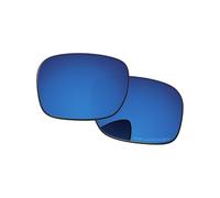 PapaViva Lentes de repuesto compatibles con gafas de sol Oakley Square Wire 2 2014 OO4075, Aguas Profundas, Square Wire 2 2014 OO4075