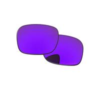 PapaViva Lentes de repuesto compatibles con gafas de sol Oakley Square Wire 2 2014 OO4075, Plasma morado, Square Wire 2 2014 OO4075