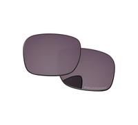 PapaViva Lentes de repuesto compatibles con gafas de sol Oakley Square Wire 3.0, Gris cromado, Square Wire 3.0