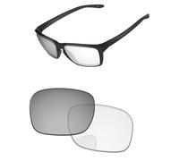 PapaViva Lentes de repuesto compatibles con gafas de sol Oakley Sylas OO9448 de 57 mm, Eclipse Silver Shield fotocromático, Sylas