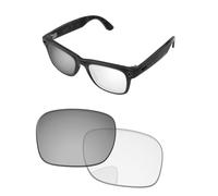 PapaViva Lentes de repuesto compatibles con Ray-Ban Meta Wayfarer (Gen 2) RW4012 50 mm Smart Glasses Eclipse Silver Shield Photochromic Pro+