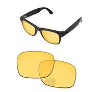 PapaViva Lentes de repuesto compatibles con Ray-Ban Meta Wayfarer (Gen 2) RW4012 50 mm Smart Glasses HD Yellow Pro+ antivaho