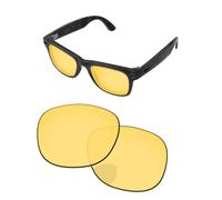 PapaViva Lentes de repuesto compatibles con Ray-Ban Meta Wayfarer (Gen 2) RW4012 53 mm Smart Glasses HD Yellow Pro+ antivaho