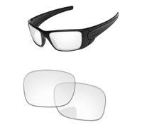 PapaViva Lentes de repuesto para gafas de sol Oakley Fuel Cell OO9096 de 60 mm, HD Transparente, Fuel Cell