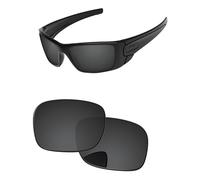 PapaViva Lentes de repuesto para gafas de sol Oakley Fuel Cell OO9096 de 60 mm, Sólido Negro, Fuel Cell