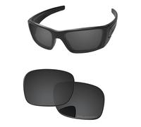 PapaViva Lentes de repuesto para lentes de sol Oakley Fuel Cell OO9096, Negro liso, Fuel Cell