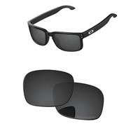 PapaViva Lentes de repuesto para Oakley Holbrook OO9102, negro, gris, Holbrook