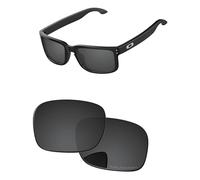 PapaViva Lentes de repuesto para Oakley Holbrook XL OO9417 59 mm Gafas de sol polarizadas color negro sólido