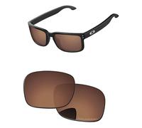 PapaViva Lentes de repuesto para Oakley Holbrook XL OO9417 de 59 mm, color marrón cobre polarizado
