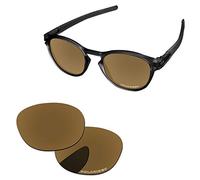 PapaViva Lentes de repuesto para Oakley Latch OO9265 Sunglass Bronze Golden - Polarizadas