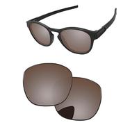 PapaViva Lentes de repuesto para Oakley Latch OO9265 Sunglass Pro+ Vivid Bronze Polarizado