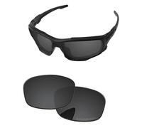 PapaViva Lentes de repuesto para Oakley Si Ballistic Shocktube OO9329, negro, gris, Si Ballistic Shocktube