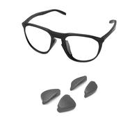 PapaViva Piezas de nariz de repuesto para Oakley Thurso OO9286 / Thurso AF OO9286A, Gris-2 pares, Euro Fit+Asian Fit