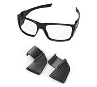 PapaViva Protectores laterales para gafas de sol Oakley TwoFace OO9189 | Compatible con marco TwoFace OO9189, ajuste de precisión, antideslizante, bloquea el deslumbramiento lateral y el viento