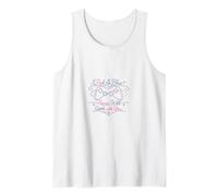 Papaw Minimalista Rosa o Azul Siempre jugará contigo Camiseta sin Mangas