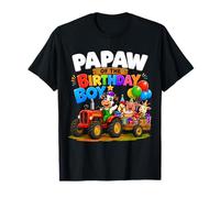 Papaw of The Birthday Boy Farm Tractor Party Theme Camiseta