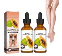 Papaya Aceite Esencial, Dark Spots Corrector Oil, Acanthosis Nigricans Therapy Oil, Iluminador de piel para Puntos Oscuros, Aceite Esencial para la piel
