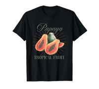 Papaya Fruta Tropical Fresca Jugosa Delicia Exótica Camiseta