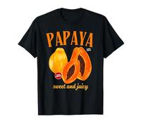 Papaya Sweet and Juicy Tropical Sweetness Papaya Lover Camiseta
