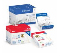 Papel A4 Multiusos para Impresora y Fotocopiadora | Paquete 500 Hojas o Caja 2500 Hojas (75g / 80g) | Din A4 Blanco Folios Premium Láser e Inyección | Material de Oficina y Escolar A4 2500Sheets 80g