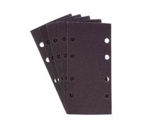 Papel abrasivo para amoladora vibratoria Dnipro-M P80 5 unidades/paquete 93*185 mm