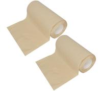 Papel Absorbente de Aceite de Cocina, 2 Rollos de Pulpa 2 Rollos | Biodegradable, Grueso y Perforado, para Pescado y Carne, Uso en Hotel y Cocina