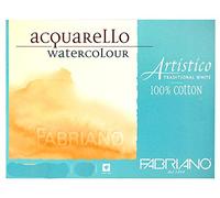 Papel Acuarela FABRIANO ArtisticoTraditional White Grano Fino 300g 56X76cm 10 unidades