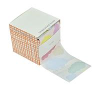 Papel adhesivo único con temática de nube, 7 cm x 7 cm, fácil de usar para estudiantes, reuniones profesionales, bloc de notas colorido