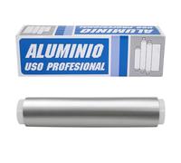 Papel Aluminio Industrial Cocina 30 cm ancho y 1,1KG de peso Rollo Albal Profesional Extra Grueso Papel Plata Apto para Peluquería Mechas Catering Industria Alimentaria Camping