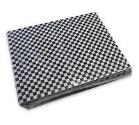 Papel antigrasa, con formato 28cm x 34cm, cajas de 3.000 unidades, Vichy Negro
