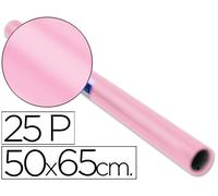 Papel Brillo Sadipal 50 X 65 cm. 65gr/m2. Rosa palido