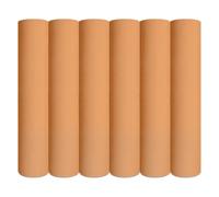 Papel Camilla Color Salmón 59 cm x 60 m | Rollos Papel Camilla Masaje Textura Lisa (6 Rollos)