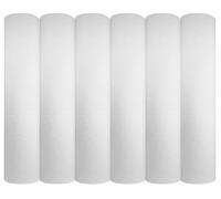 Papel Camilla Doble Capa 56 cm x 50 m | 6 Rollos | Papel Camilla Masaje y Estética Precortado a 80 cm