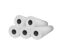 Papel Camilla Eco Blanco 60 cm x 70 m - 5 Rollos, Precorte 50 cm - Papel Camilla Masaje, Clínicas, Tatuaje, Fisioterapia, Estética