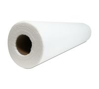 Papel Camilla Polipropileno Blanco 58cm x 80m, 1 Rollo Precortado 40cm
