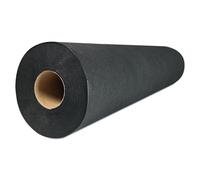 Papel Camilla Polipropileno Negro 58cm x 80m, 1 Rollo Precortado 40cm
