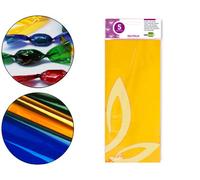 Papel Celofán 50X70 cm 22G/M2 Bolsa de 5 Hojas Amarillo