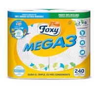 Papel cocina Foxy Mega3 (2rollos)