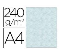 Papel Color Liderpapel Pergamino Con Bordes A4 240Gr Azul Pack De 10 Hojas