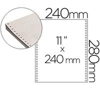 Papel Continuo 240 mmx11 Blanco con 1000 Juegos 3 Vías