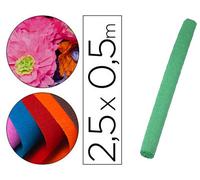 Papel Crepe 50 cm X 25 M 85G/M2 Turquesa