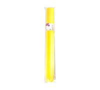 Papel crespon liderpapel rollo de 50 cm x 2,5 m 85g/m2 amarillo
