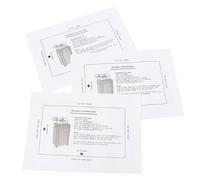Papel de Aceite para Trituradora de Papel Portátil 8 Piezas