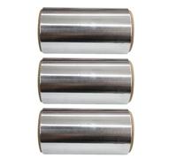 Papel de Aluminio para Permanente y Mechas, Plata 3 Rollos | Tin Foil Desechable, Cortable sin Tijeras, Uso DIY en Casa y Cocina, Acelera el Modelado