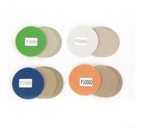 Papel de arena, 20 discos de lijado de grano 3000-10000 de 3 pulgadas para pulido en húmedo y seco, material abrasivo de carburo de silicio para automóviles, muebles, madera, faros delanteros de coche