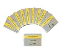 Papel de Armenia - Pack de 10 Libritos | Incienso en Papel con Aromas Naturales y Exóticos | Purificación y Aromaterapia | Papier d’Arménie Original