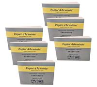 Papel de Armenia - Pack de 6 Libros Aromáticos | Purificación y Aromaterapia Natural | Papier d'Arménie Tradition Mdalllies D'Or