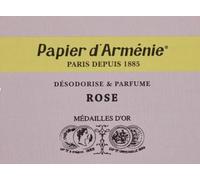 Papel de Armenia rosas, 1 unidad con 12 hojas